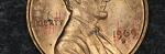 1969 Lincoln Wheat Penny Double Die Error Coin