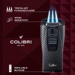Colibri Monaco Triple Jet Flame Cigar Lighter