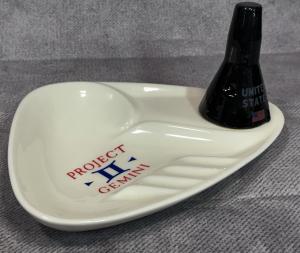 1960s NASA Gemini Space Capsule Ashtray Collectible