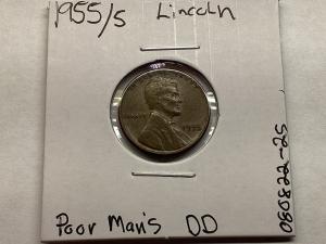 1955 Lincoln Wheat Penny Doubled Die 5/5