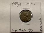 1955 Lincoln Wheat Penny Doubled Die 5/5