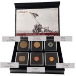 WW2 Pearl Harbor Coin Set - 6 Authentic Pieces