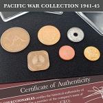 WW2 Pearl Harbor Coin Set - 6 Authentic Pieces