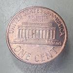 Vintage 1974 No Mint Mark Lincoln Penny Coin