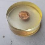 Vintage 1974 No Mint Mark Lincoln Penny Coin