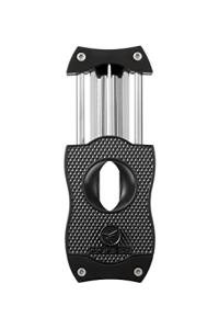 Colibri Premium Diamond V-Cut Cigar Cutter Black