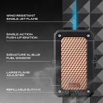Colibri Rally Windproof Jet Flame Butane Lighter