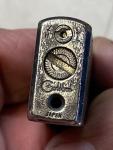Vintage Colibri Silver Tone Butane Lighter