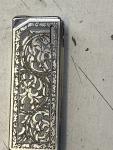 Vintage Colibri Silver Tone Butane Lighter