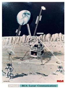 Apollo 11 Moon Mission Concept Art Print