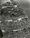 Soldiers Return Home at New York Harbor WWII Photo