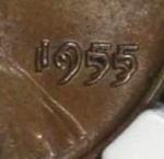 1955 Doubled Die Lincoln Cent NGC MS 63 BN
