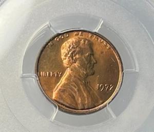 1972 Doubled Die Lincoln Cent - PCGS MS64