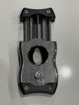 COLiBRi Premium Stainless Steel Cigar Cutter 2-in-1