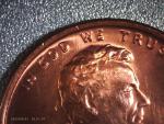 1969 Double Die Obverse Lincoln Memorial Coin