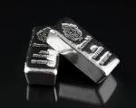 2 x 10 oz Scottsdale Mint Silver Bars "Chunky