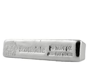 Scottsdale Mint 20 oz Silver Bullion Bar