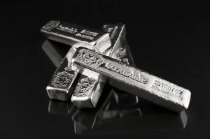 5 Silver Bars - 20oz Scottsdale Mint .999 Fine