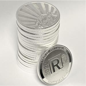 2020 1 oz Silver Reserve Rounds Tube of 20
