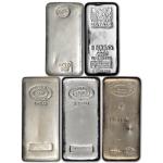 32.15 oz Silver Bar - Random Brand 999 Fine