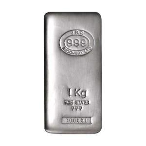 1 Kilo .999 Silver Bar - JBR Design