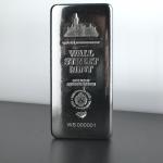 1 Kilo Silver Bar from Wall Street Mint