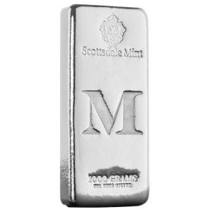 Scottsdale Mint 1 Kilo Silver Bullion Bar