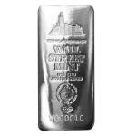 Silver Scottsdale Wall Street 1 Kilo Bar