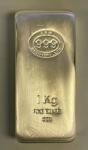 1 Kilo Silver Bar .999 Fine Silver