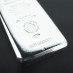 1 Kilo Silver Bar from Wall Street Mint