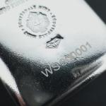 1 Kilo Silver Bar from Wall Street Mint