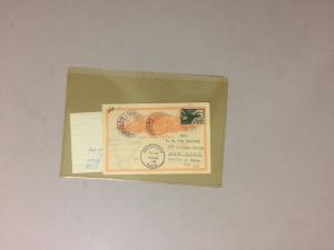 1933 Brasil Zeppelin Cover to Akron - Green Cachet