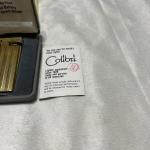 Vintage COLIBRI Pocket Lighter with Box - Gold Tone