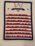 World War II "V For Victory" Patriotic Handkerchief