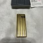 Vintage COLIBRI Pocket Lighter with Box - Gold Tone