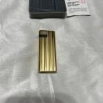 Vintage COLIBRI Pocket Lighter with Box - Gold Tone