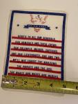 World War II "V For Victory" Patriotic Handkerchief