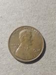 1974 Penny Without Mint Mark