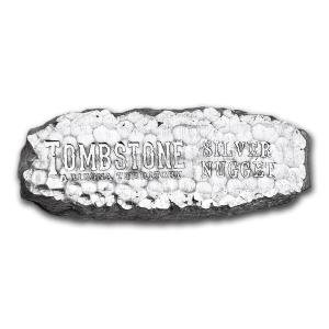 Tombstone Silver Nugget 10 oz Silver Bar
