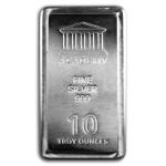 10 oz Silver Academy Bar - Stackable Design