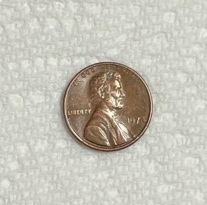 1974 Lincoln Penny No Mint Mark Coin