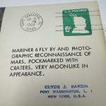 NASA Mariner Mars Pin and Envelope Set