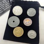 WW2 German Currency Coins Set with Certificate