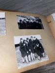 1950s Vintage Scrapbook with WW2 Memorabilia