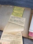 1950s Vintage Scrapbook with WW2 Memorabilia