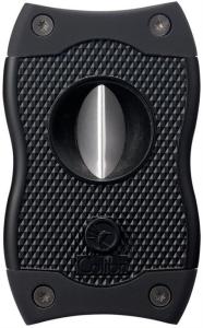 Colibri SV-CUT Black Cigar Cutter - 2-in-1