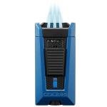 Colibri Stealth Triple Jet Flame Lighter - Blue/Black