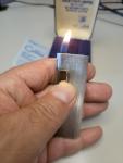 2003 Calibri Brushed SilverTone Solid State Lighter