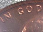1969 Double Die Obverse Lincoln Memorial Coin