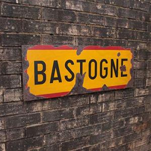 Bastogne Road Sign - WW2 Metal Replica